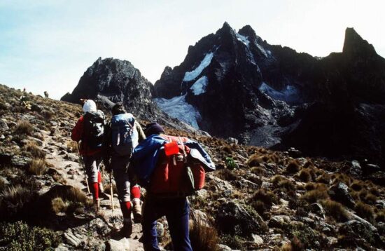 6 Days Mount Kenya Trek Sirimon Naro Moru Route1