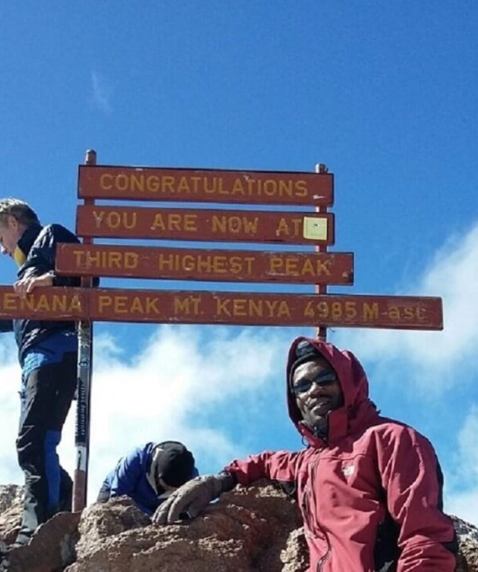 4 Days Mount Kenya Hiking Trekking Climbing Sirimon Route3