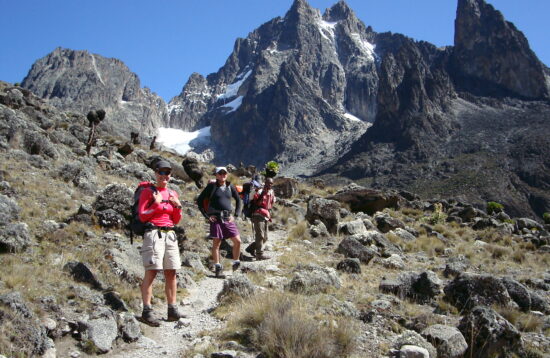 5 Days Mount Kenya Climbing Chogoria Naro Moru Route
