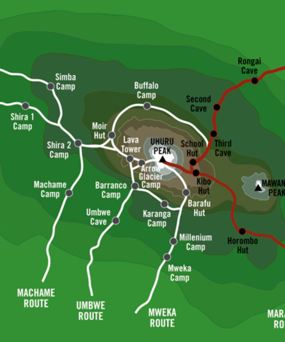 6 Day Mount Kilimanjaro Climbing, Trekking, Hiking Umbwe Route