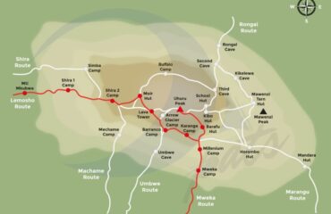 9 Days Mount Kilimanjaro Northern Circuit Hiking Route5