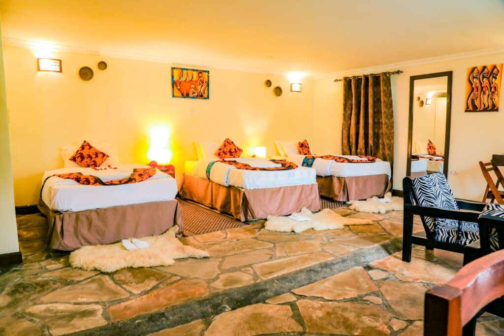 Da Vinci Gorilla Lodge Triple Room